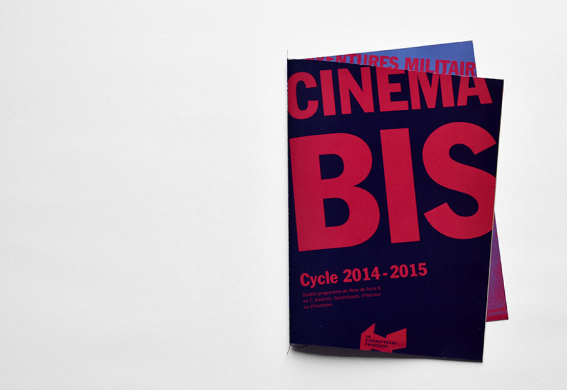 Cinéma bis - Couverture du catalogue