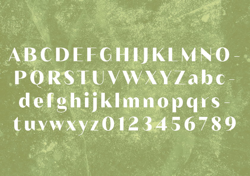 typographie gayatri - linéale contrasté
